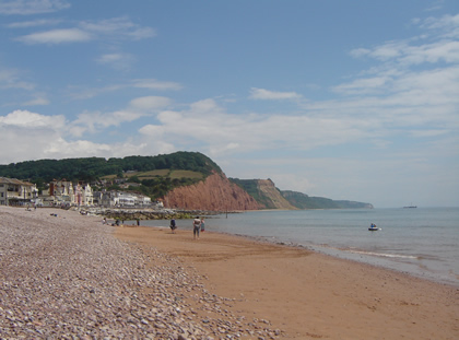 Sidmouth beach